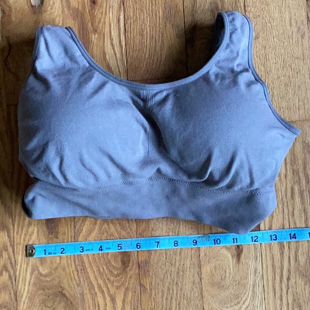 32* COOL SPORT BRA Taupe Sports Bra SZ XL  M/L NWOT
